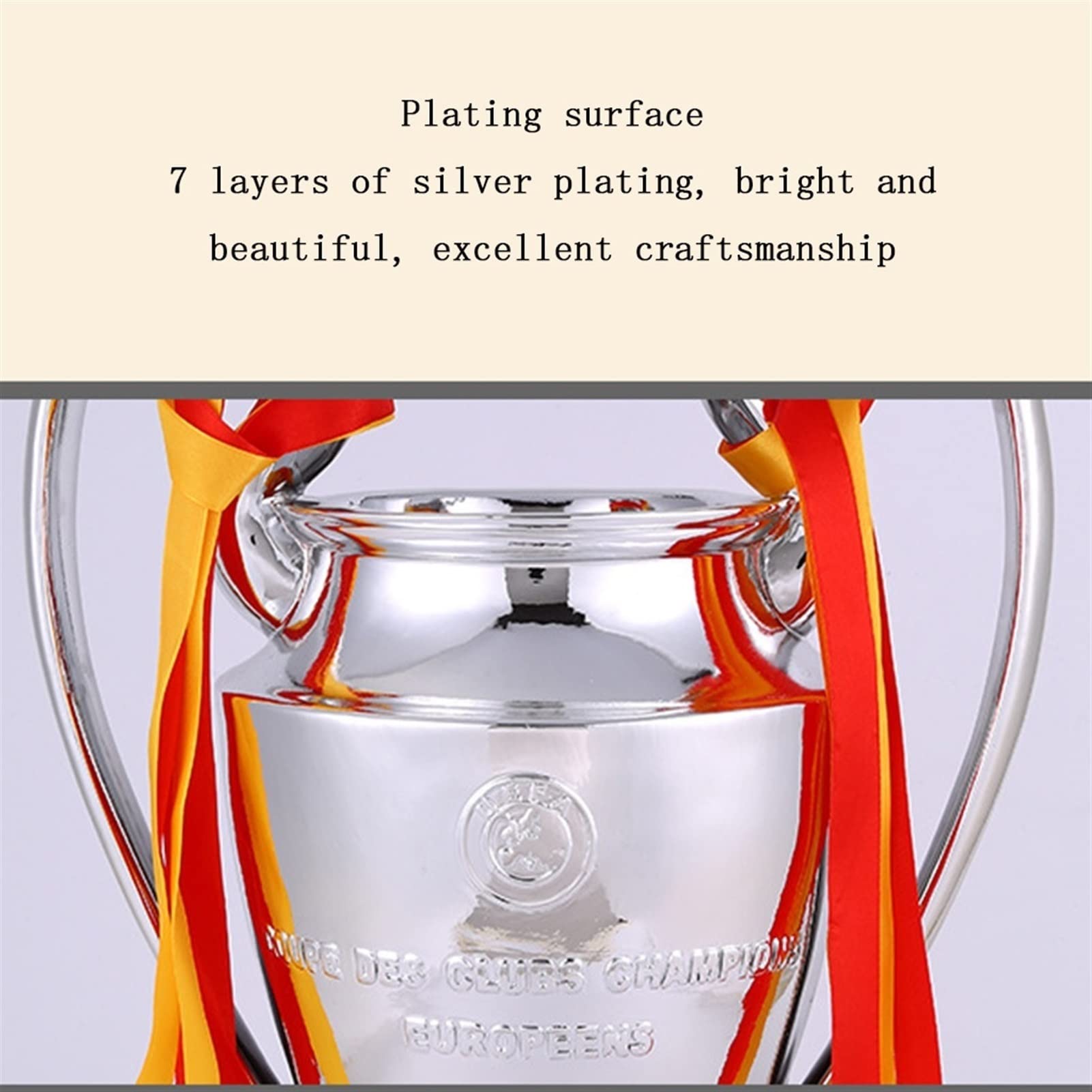 Amazon.co.jp: チャンピオンズリーグトロフィー/UEFA 1：1トロフィー